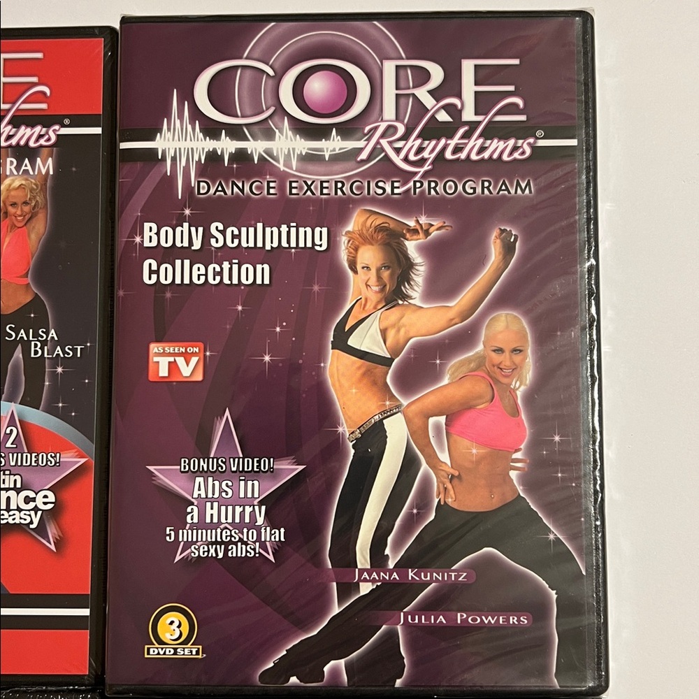 Core Rhythms Dance Exercise Program DVD Set. Fitness Program. - Picture 5 of 14